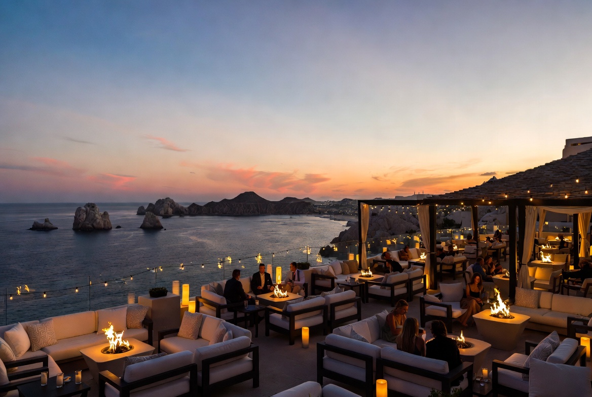 Cabo rooftop dining